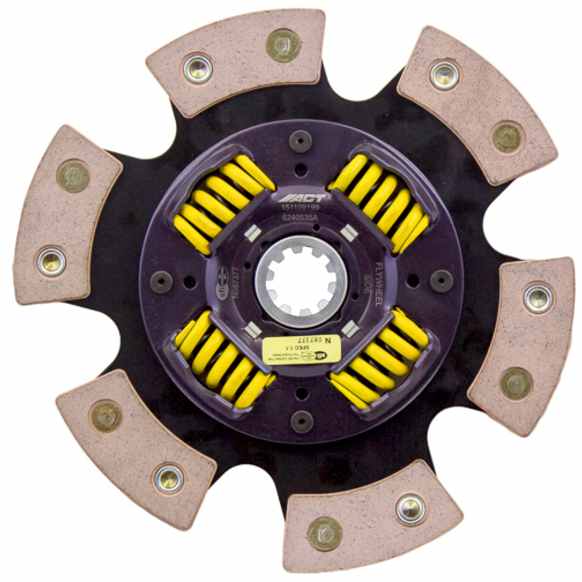 6240535A Clutch Race 6 Pad Series Clutch Disc - Sprung hub Direct Fit, Sold individually