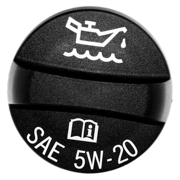 2011 GMC Acadia - Oil Filler Cap, Black, Plastic