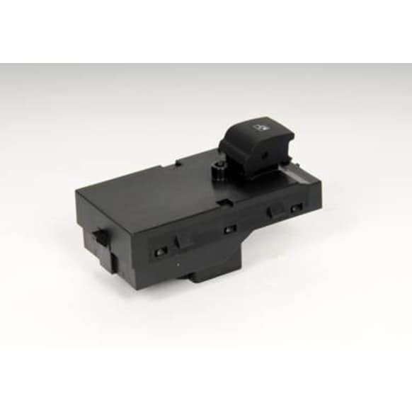 2013 Chevrolet Volt - Front, Driver or Passenger Side Window Switch, Black, 1 Button, GM Original Equipment Series