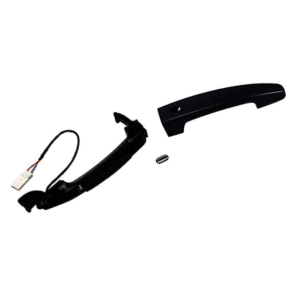 13521820 Front, Driver or Passenger Side Paint to Match Exterior Door Handle, With Key Hole