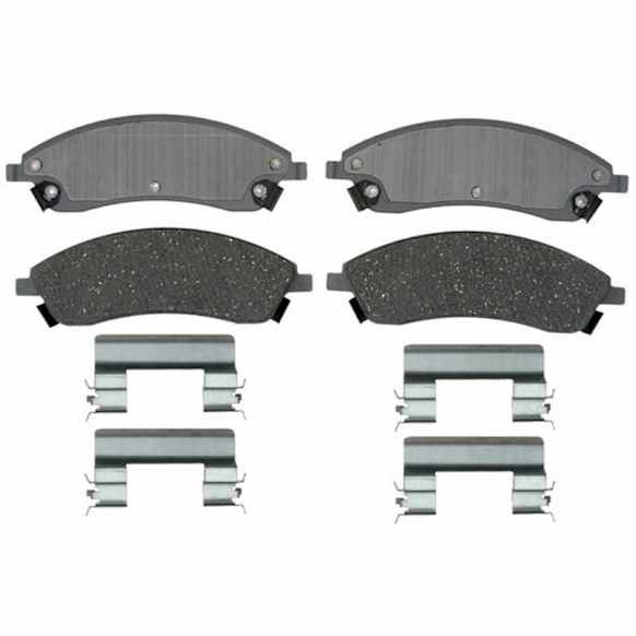 2007 Cadillac STS - Front Ceramic Brake Pad Set, 4.6L 8Cyl, Except GM Brake Code JE2, GM Brake Code JE2, GM Brake Code JE5, Advantage Series