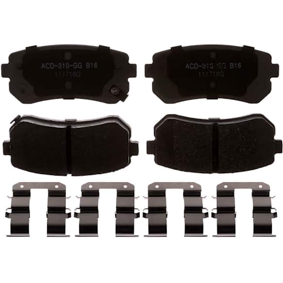14D1157CHF1 Rear Advantage Series Ceramic Brake Pad Set