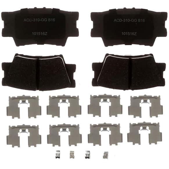 14D1212CHF1 Rear Advantage Series Ceramic Brake Pad Set