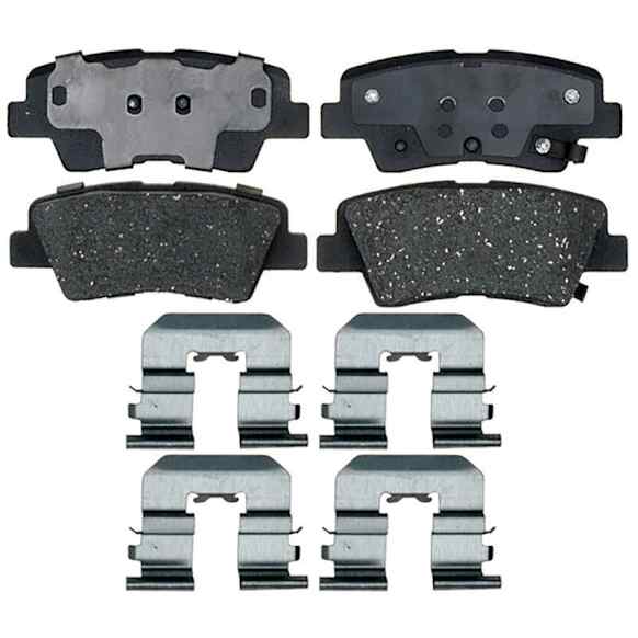 2013 Hyundai Elantra - Rear Ceramic Brake Pad Set, Advantage Series