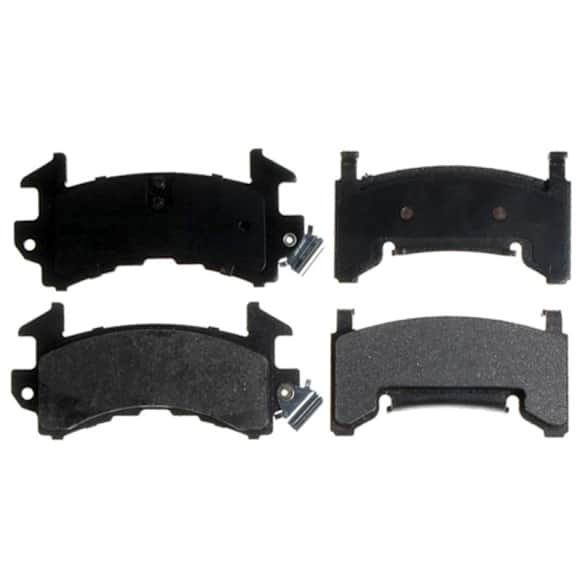 1980 Oldsmobile Toronado - Front or Rear Semi-metallic Brake Pad Set, FWD, Oe Pad Material Is Organic; Oe Pad Material Is Semi-Metallic, Advantage Series