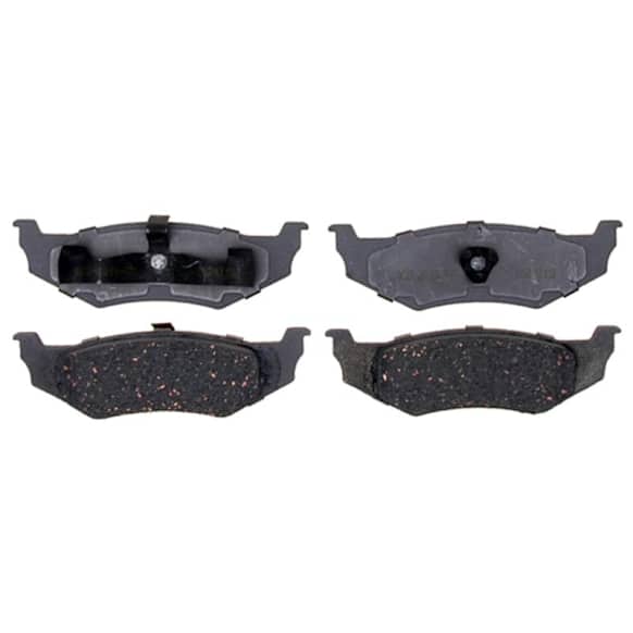 2004 Chrysler PT Cruiser - Rear Ceramic Brake Pad Set, 2.4L 4Cyl, Naturally Aspirated, Advantage Series