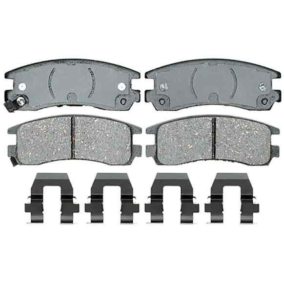 2009 Buick LaCrosse - Rear Ceramic Brake Pad Set, 5.3L 8Cyl, Advantage Series