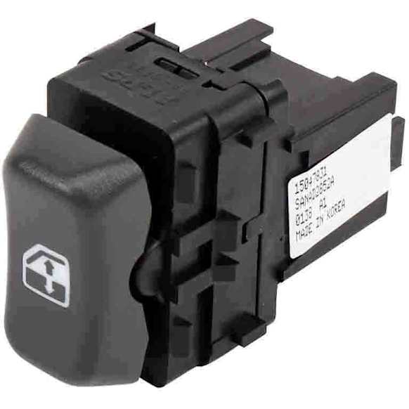 15047831 Front, Passenger Side GM Original Equipment Series Window Switch Black