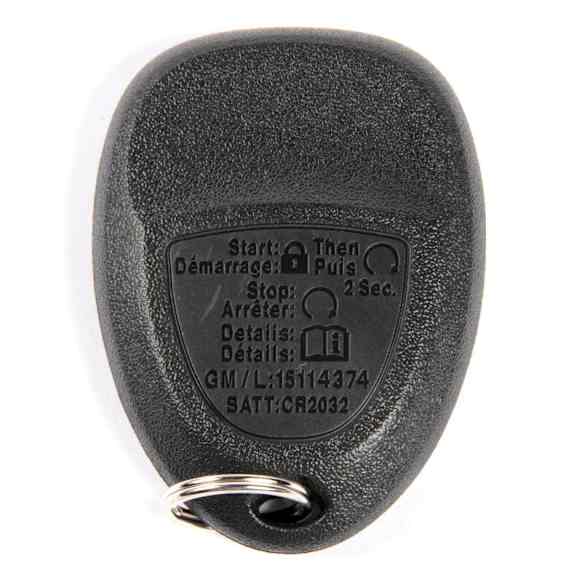 2005 Buick Terraza - Key Fob, Except Single Right Electric Sldg Dr(E58), Power Sliding Left Door(E59), Remote Keyless Entry and Engine Start(Ap3), Sold Individually, GM Original Equipment Series