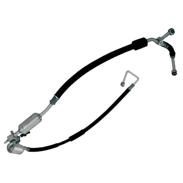1998 GMC C2500 Suburban - Discharge and suction A/C Hose, 5.7L 8Cyl, Except Right Hand Drive(RHD), Without Switch, GM Original Equipment Series