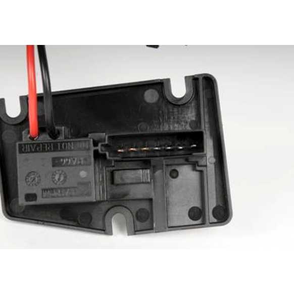 2000 Oldsmobile Silhouette - Blower Motor Resistor, Front and Rear Htr and A/C(C34); A/C - Manual Controls(C60); Mating Conn With Leads Use 15862656, GM Original Equipment Series