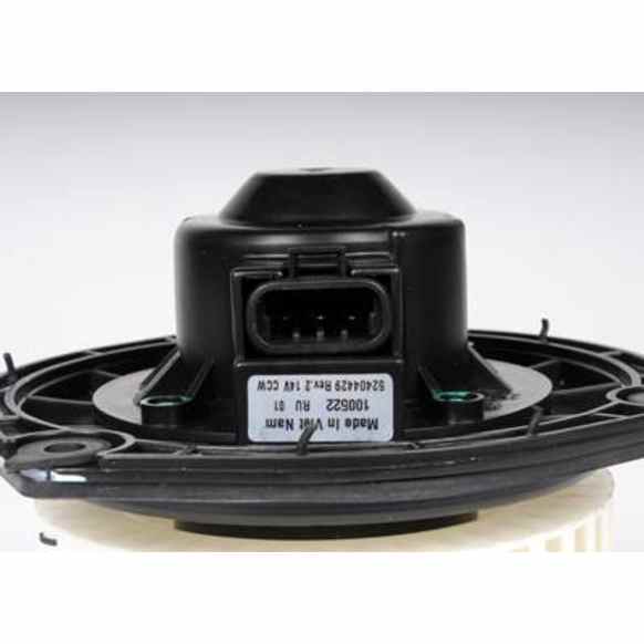 2000 Pontiac Bonneville - Blower Motor, Front A/C - Electronic Controls(C67), GM Original Equipment Series