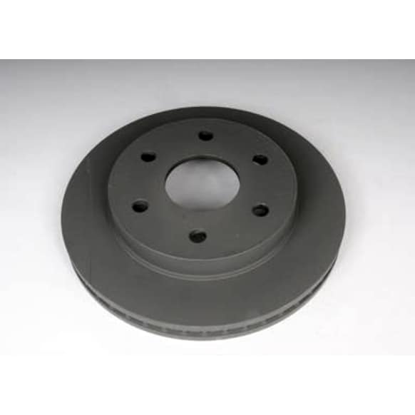 177-863 Front, Driver or Passenger Side Brake Disc, Natural Finish, Plain Surface, 6 Lugs, GM Original Equipment Series
