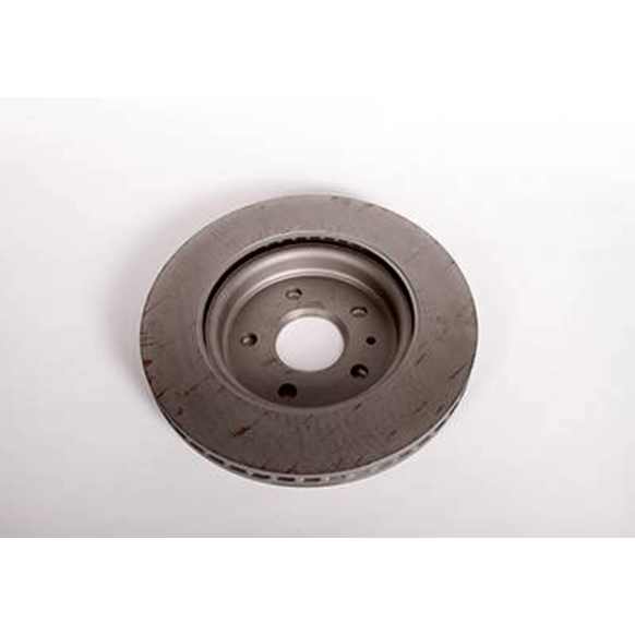 177-1077 Rear, Driver or Passenger Side Brake Disc, Natural Finish, Plain Surface, Vented, GM Original Equipment Series