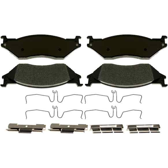 2017 Ford F-53 Motorhome Chassis - Front or Rear Semi-metallic Brake Pad Set, 16,000 - 22,000 lb. GVW, Gold Series