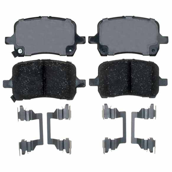 17D1160CHF1 Front Professional Series Ceramic Brake Pad Set