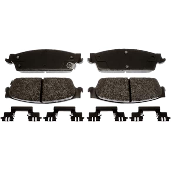 2011 Chevrolet Tahoe - Rear Ceramic Brake Pad Set, 5.3L 8Cyl, Professional Series