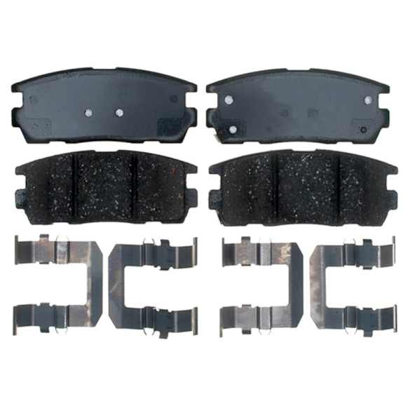 17D1275CHF1 Rear Gold Series Ceramic Brake Pad Set
