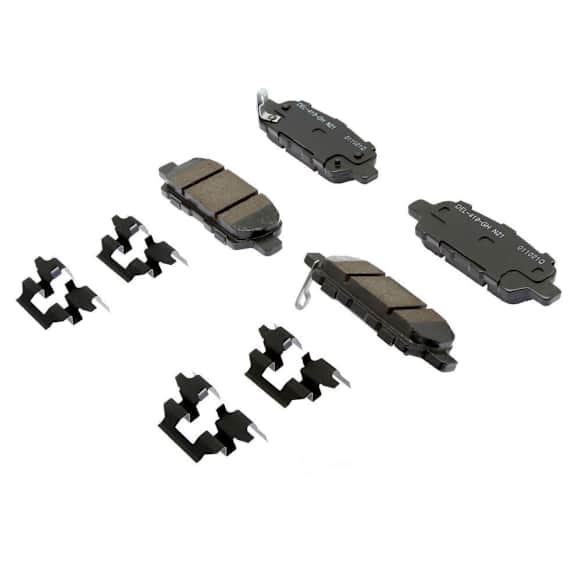 2012 Nissan Sentra - Rear Ceramic Brake Pad Set, 2.5L 4Cyl, 2nd Generation, Gold Series