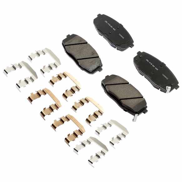 17D1397CHF1 Front Gold Series Ceramic Brake Pad Set