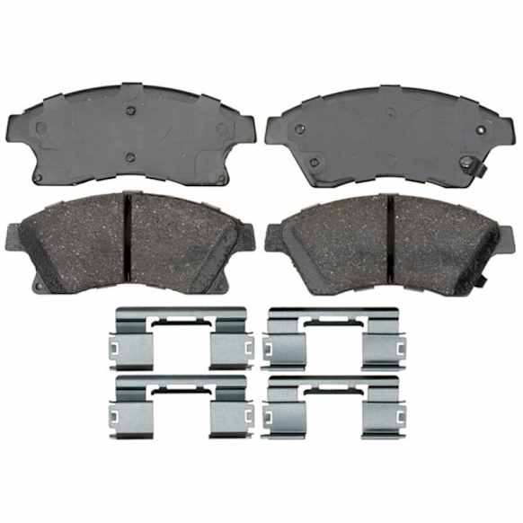 2015 Chevrolet Cruze - Front Ceramic Brake Pad Set, 1.8L 4Cyl, FLEX, 2nd Generation, GM Brake Code J67, Professional Series