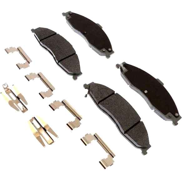 17D749CHF1 Front Hybrid (Ceramic and Semi-Metallic) Brake Pad Set