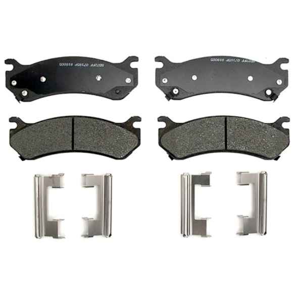 2004 Chevrolet Astro - Front Semi-metallic Brake Pad Set, 4.3L 6Cyl, DuraStop Series