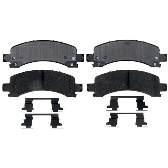 2006 Chevrolet Suburban 1500 - Rear Ceramic Brake Pad Set, 5.3L 8Cyl, RWD, OE Equipped with Ceramic Pads, DuraStop Series