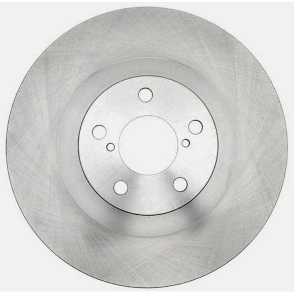 2004 Subaru Outback - Front, Driver or Passenger Side Brake Disc, Natural Finish, Plain Surface, Vented, 5 Lugs, 293.12 mm, 2.5L 4Cyl, Advantage Series