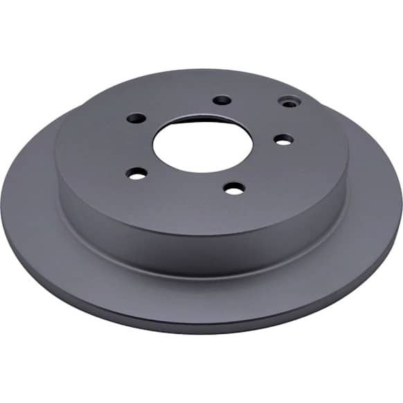 18A1423AC Rear, Driver or Passenger Side Brake Disc, Plain Surface, Advantage Series