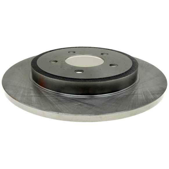 18A1689A Rear Brake Disc, Plain Surface, Solid, OE Replacement Series
