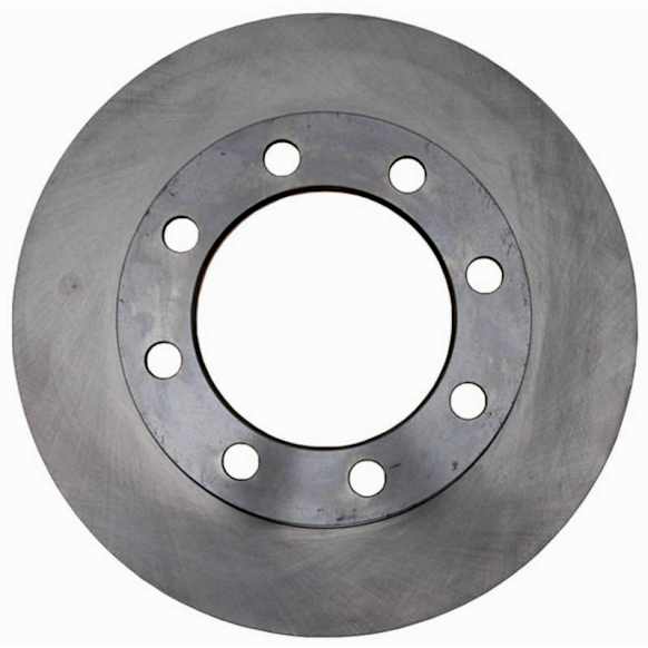1990 Dodge W250 - Front, Driver or Passenger Side Brake Disc, Natural Finish, Plain Surface, Vented, With 4500 Lb Axle(s); With Brake Rotor Casting # 100353, 5.9L 6Cyl, Advantage Series