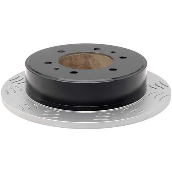 18A1777SD Rear Brake Disc, Slotted, Solid, OE Replacement Series