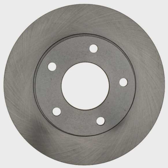 1977 Cadillac Eldorado - Front or Rear, Driver or Passenger Side Brake Disc, Natural Finish, Plain Surface, 7.0L 8Cyl, OE Replacement Series
