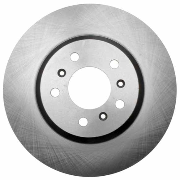 2006 Chevrolet Impala - Front, Driver or Passenger Side Brake Disc, Natural Finish, Plain Surface, Vented, 5 Lugs, 3.9L 6Cyl, Advantage Series