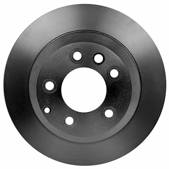18A2387A Rear, Driver or Passenger Side Brake Disc, Natural Finish, Plain Surface, 329.95 mm, Advantage Series