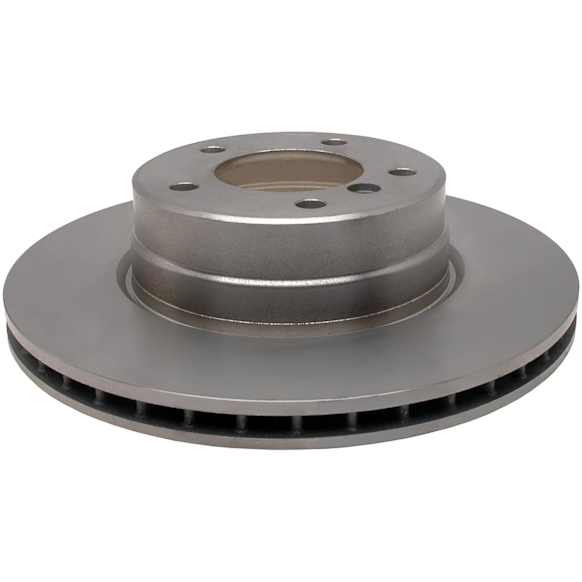 18A2602A Front, Driver or Passenger Side Brake Disc, Plain Surface, 5 Lugs,, Advantage Series