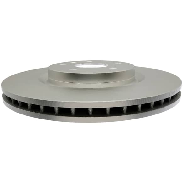 2013 Cadillac XTS - Rear, Driver or Passenger Side Brake Disc, Natural Finish, Plain Surface, FWD,  Except Heavy Duty Brakes, Advantage Series