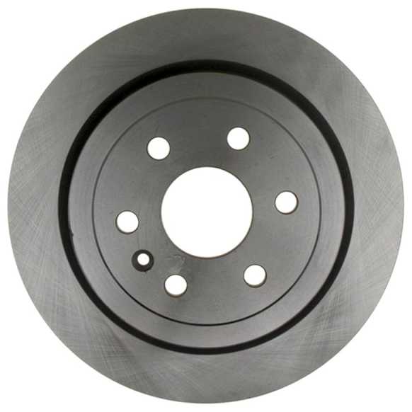 18A2725A Rear Brake Disc, Plain Surface, Vented, 6 Lugs,, Advantage Series