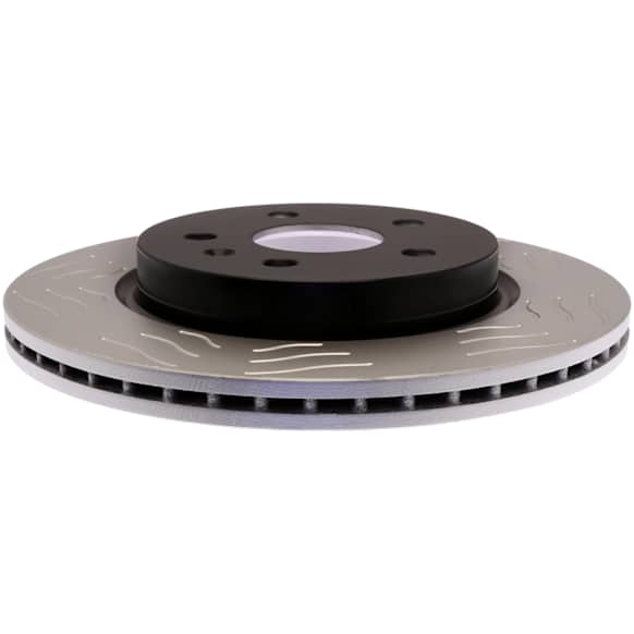 18A2733SD Rear, Driver or Passenger Side Brake Disc, Slotted, 5 Lugs,, Gold Series