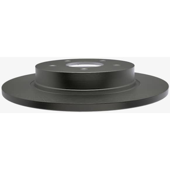18A2842AC Rear, Driver or Passenger Side Brake Disc, Natural Finish, Plain Surface, Advantage Series