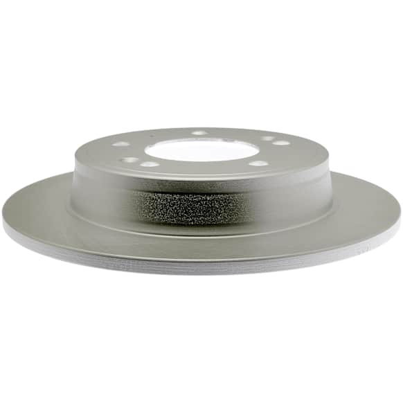 2015 Kia Forte - Rear, Driver or Passenger Side Brake Disc, Plain Surface, 5 Lugs, 262.13 mm, FWD, Silver Series