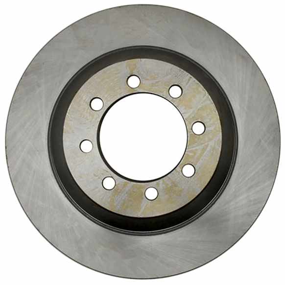 1994 Ford F-350 - Front, Driver or Passenger Side Brake Disc, Natural Finish, Plain Surface, RWD, With Front Disc, With Rear Drum, With Dual Rear Wheels, 7.3L 8Cyl, Advantage Series