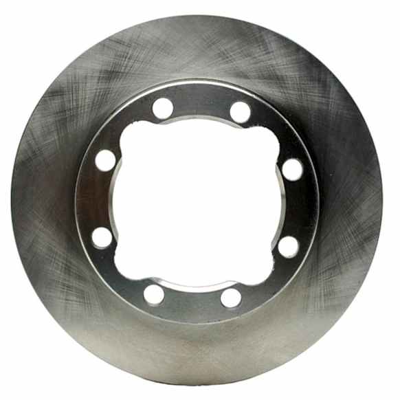 18A489A Front, Driver or Passenger Side Brake Disc, Plain Surface, Vented, 8 Lugs, 4WD, Advantage Series
