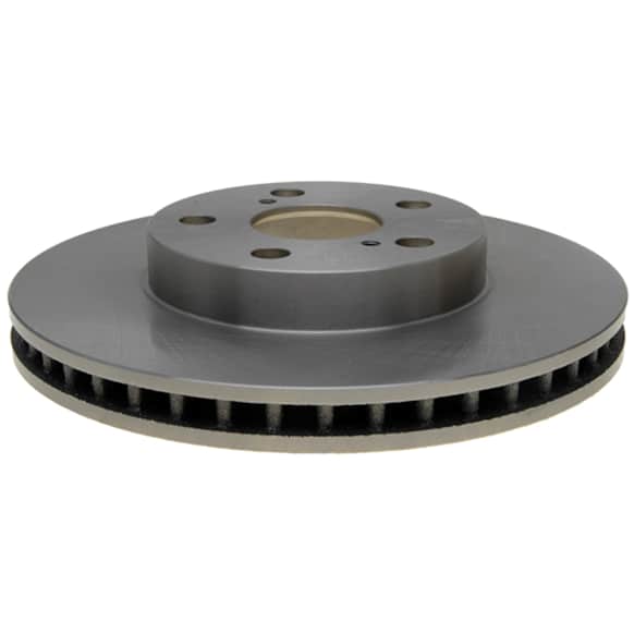 18A689A Front, Driver or Passenger Side Brake Disc, Natural Finish, Plain Surface, 1.8L, 4Cyl, OE Replacement Series