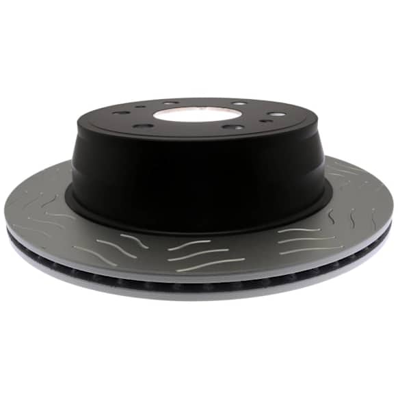 18A81032SD Rear, Driver or Passenger Side Brake Disc, Natural Finish, Slotted, Vented, 6 Lugs, Performance Gold Series