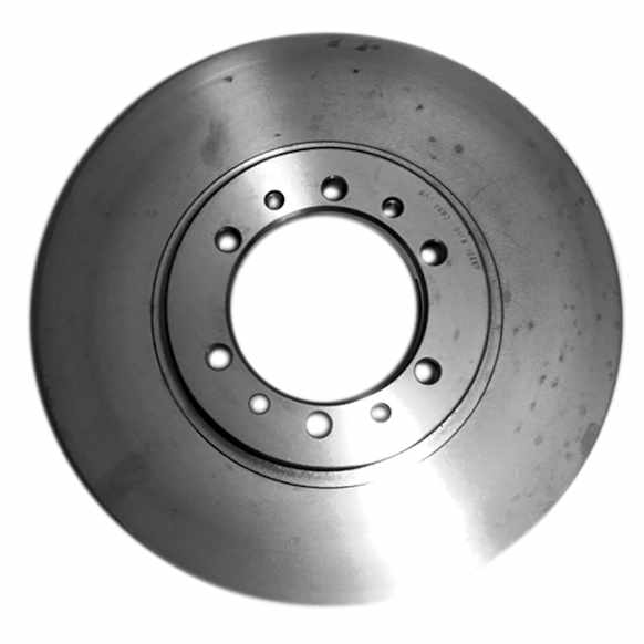 1994 Mitsubishi Montero - Front, Driver or Passenger Side Brake Disc, Natural Finish, Plain Surface, 3.5L 6Cyl, Advantage Series