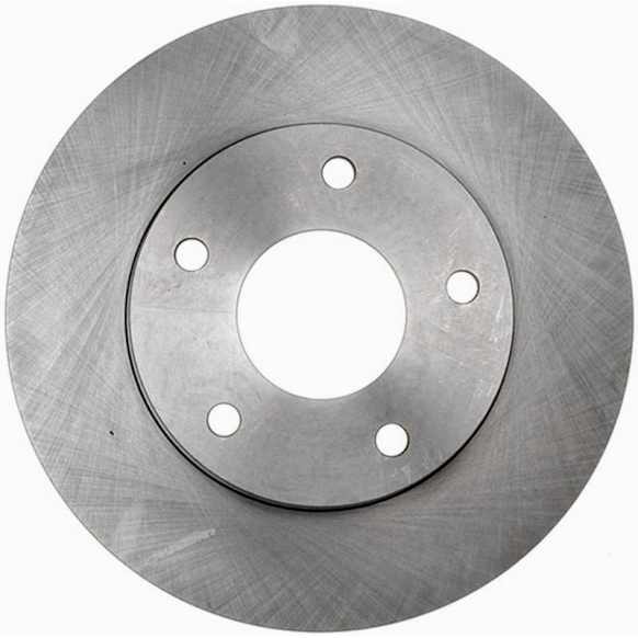 2000 Isuzu Hombre - Front, Driver or Passenger Side Brake Disc, Natural Finish, Plain Surface, Vented, 5 Lugs, 4WD, Advantage Series