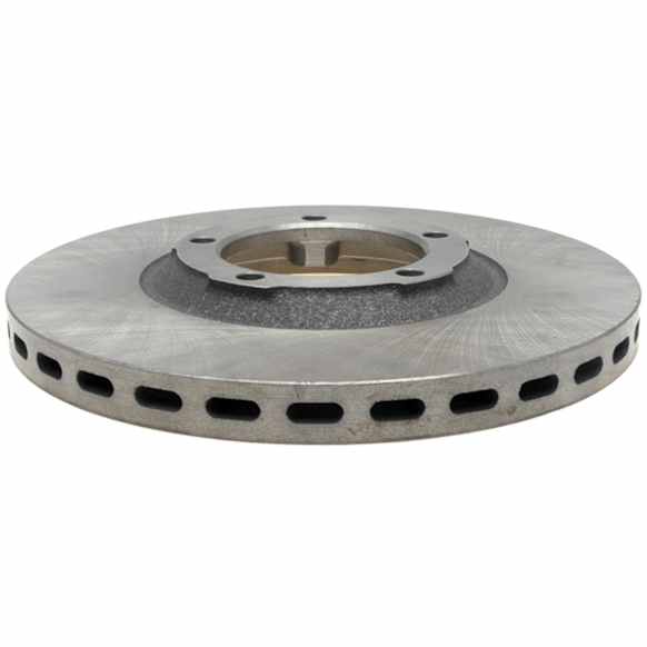 18A869A Front, Driver or Passenger Side Brake Disc, Plain Surface, 5 Lugs, FWD, 2.3L, 4Cyl, Advantage Series
