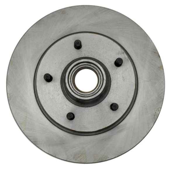 18A87A Front, Driver or Passenger Side Brake Disc, Plain Surface, Vented, 5 Lugs, Advantage Series